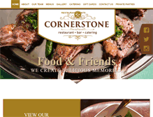 Tablet Screenshot of cornerstonepgh.com